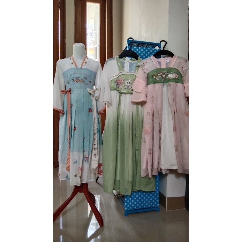 dress hanfu anak