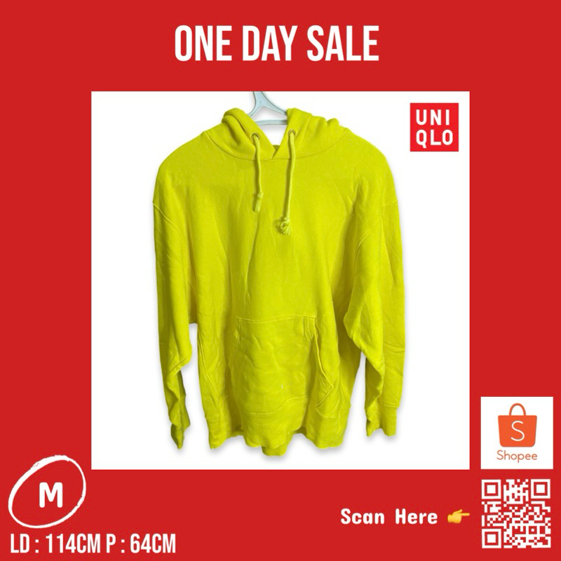 HOODIE SWEATER OVERSIZE UNIQLO POLOS