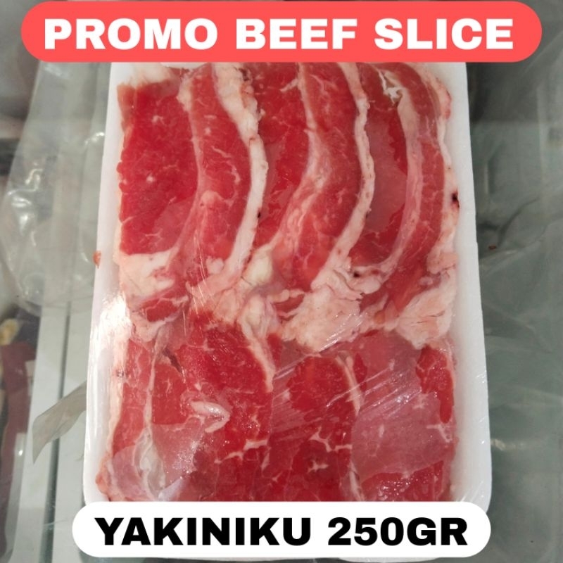 

PROMO BEEF SLICE YAKINIKU PREMIUM FAT & LOWFAT