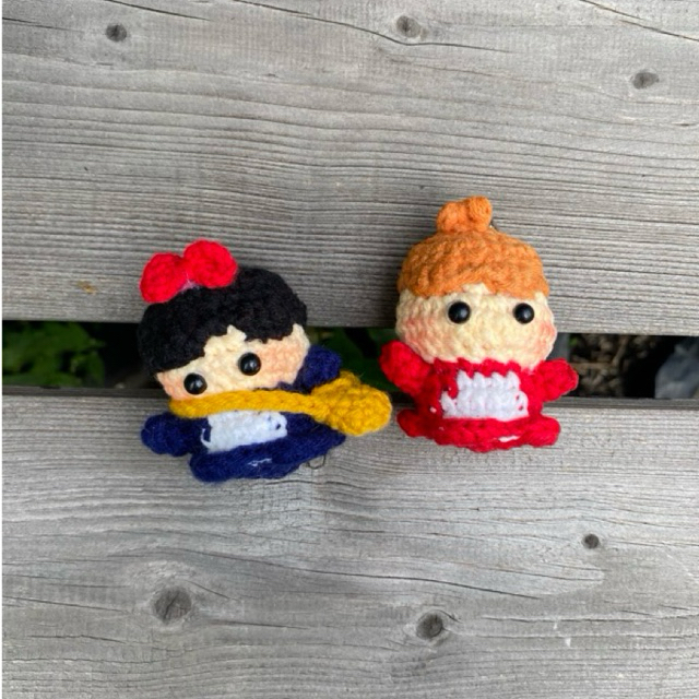 [KRIYATIF.ID] Crochet Keychain Ghibli Ponyo Plushies