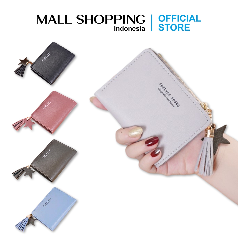 (COD) DOMPET LIPAT PENDEK DOMPET LIPAT MINI WANITA MALL SHOPPING