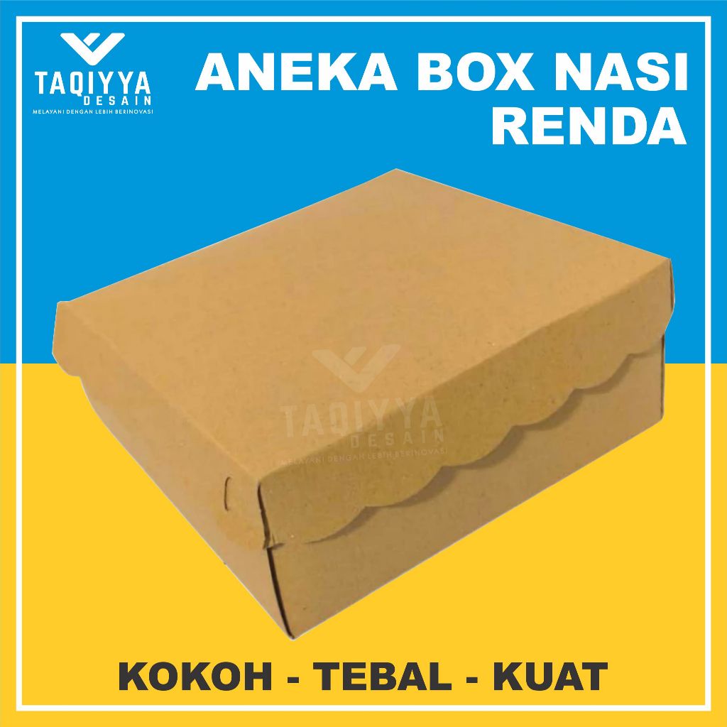 

Kotak Dus Kraft Coklat R8 R10 R11/Kotak Dus Nasi Catering/Kotak Dus Nasi/ Kotak Dus Renda Coklat Non-laminasi/ Box Nasi tutup terpisah