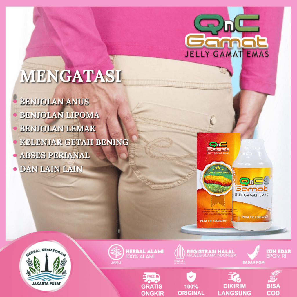 Obat Abses Perianal Herbal Aman Qnc Jelly Gamat