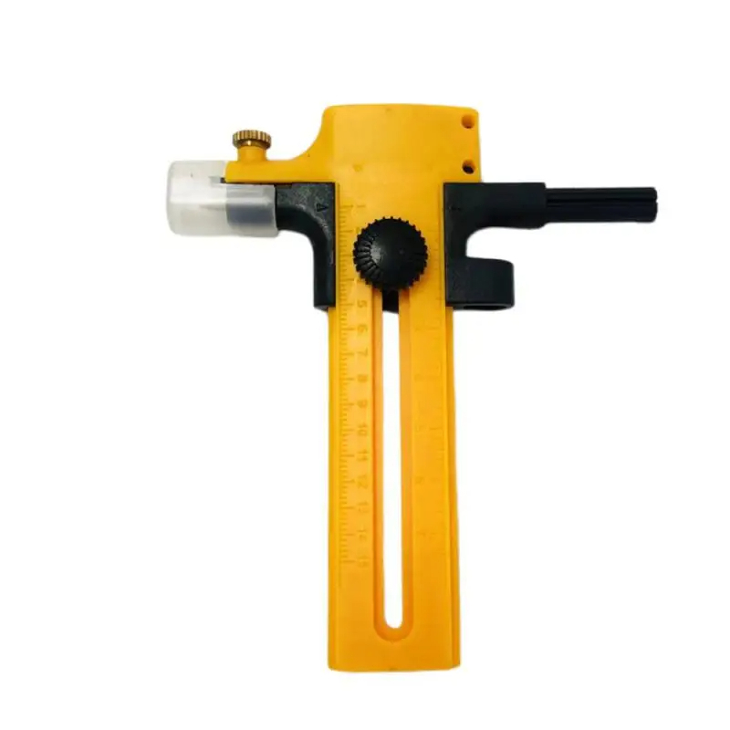 Circle Compass Rotary Cutter 2 15Cm Compass Cutter Pemotong Lingkaran Kertas Multifungsi Praktis