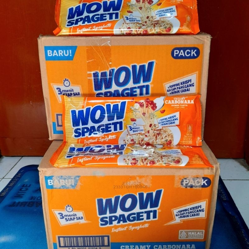 

WOW SPAGETI CREAMY CARBONARA