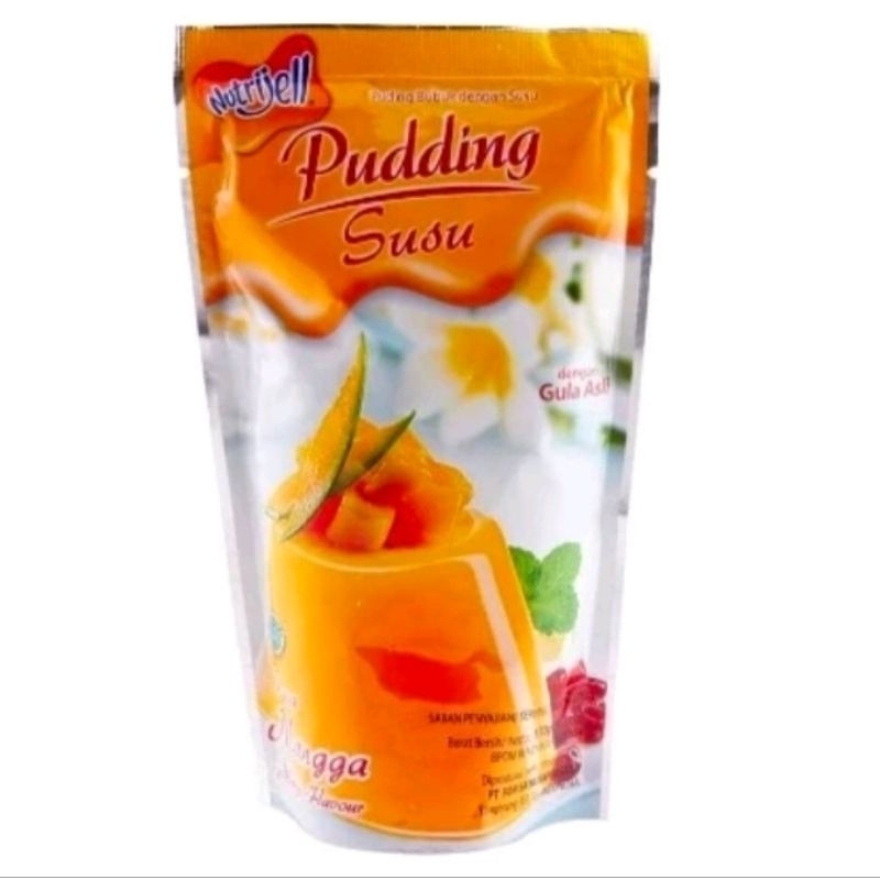 

Puding Susu Nutrijel Rasa Mangga