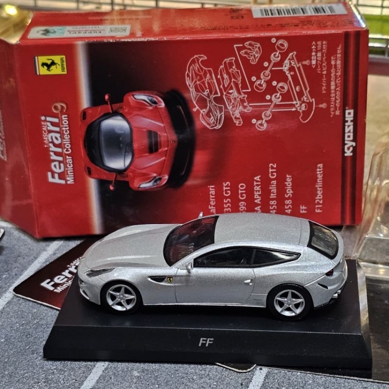 kyosho ferrari collection FF silver testarossa f12belinetta  f50 f50 599xx fxx hot wheels inno 64