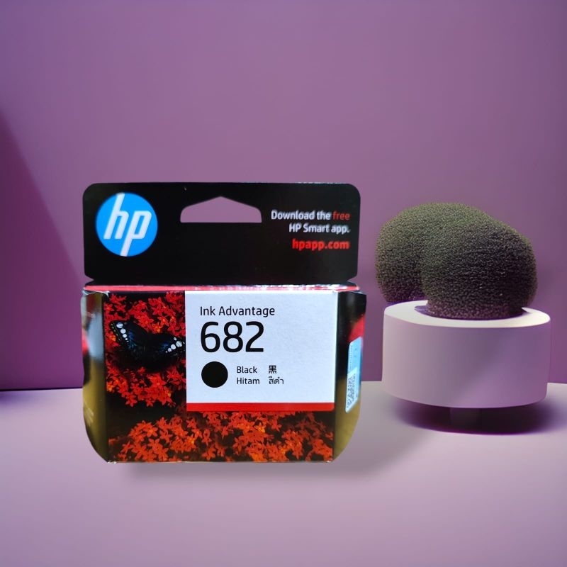 Tinta Hp 682 / Tinta Cartridge Hp 682 Black Original