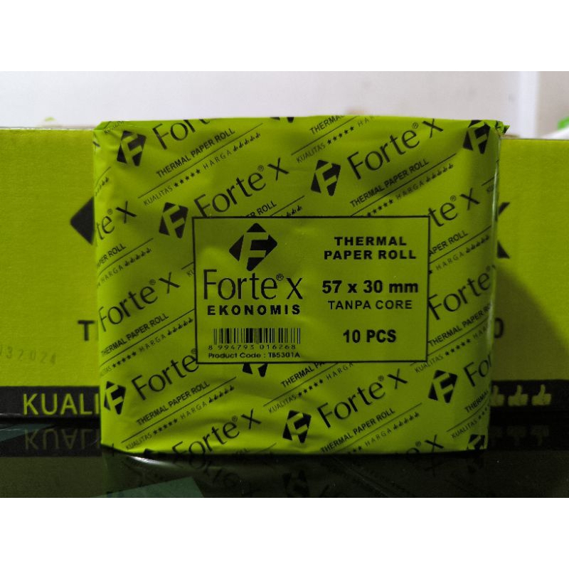 

Forte X Roll Kertas Thermal Struk Kasir 57x30