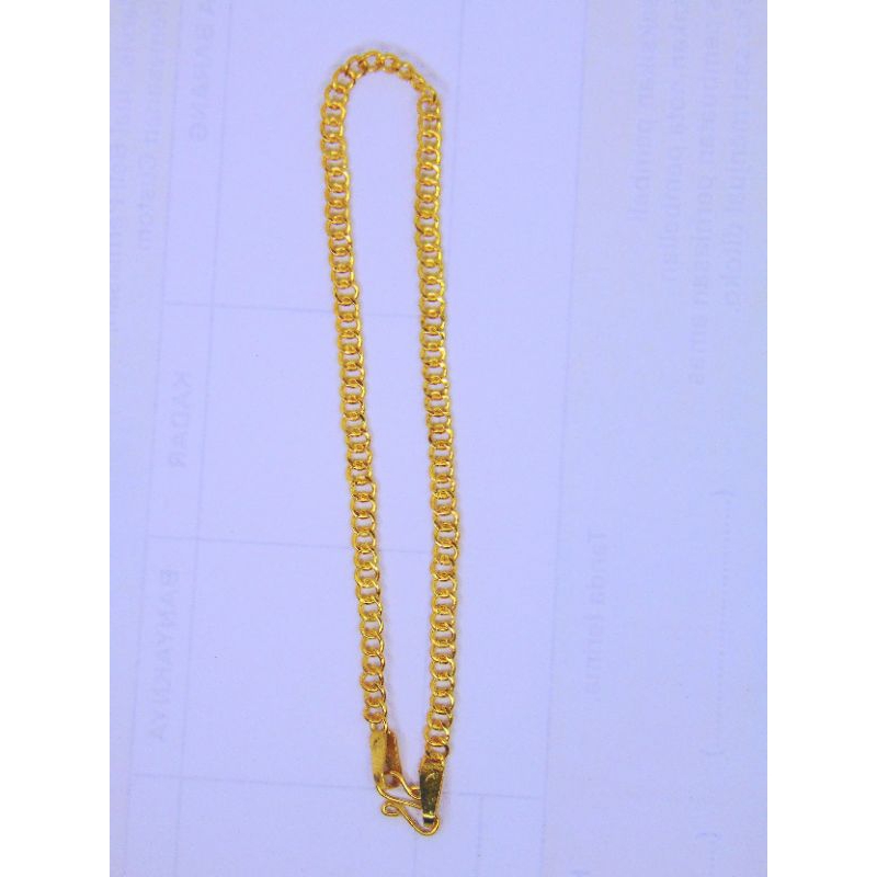 Gelang Medan Jalan Satu 2gr/ Gelang Emas Muda Medan/ Gelang Wanita Emas Muda