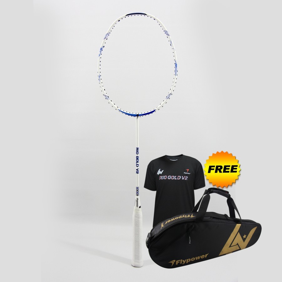 Raket Badminton Flypower Rio Gold V2