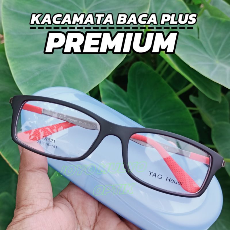 Kacamata Baca Pria Plus Anti Radiasi