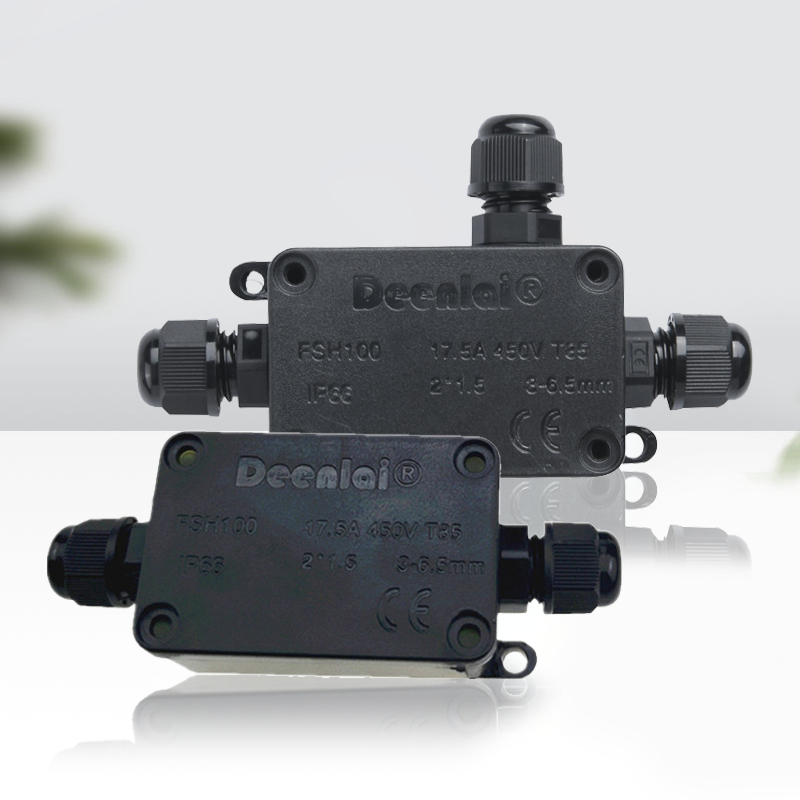 Kotak Konektor Kabel Listrik IP66 Waterproof Junction Box Konektor Kabel Tahan Air