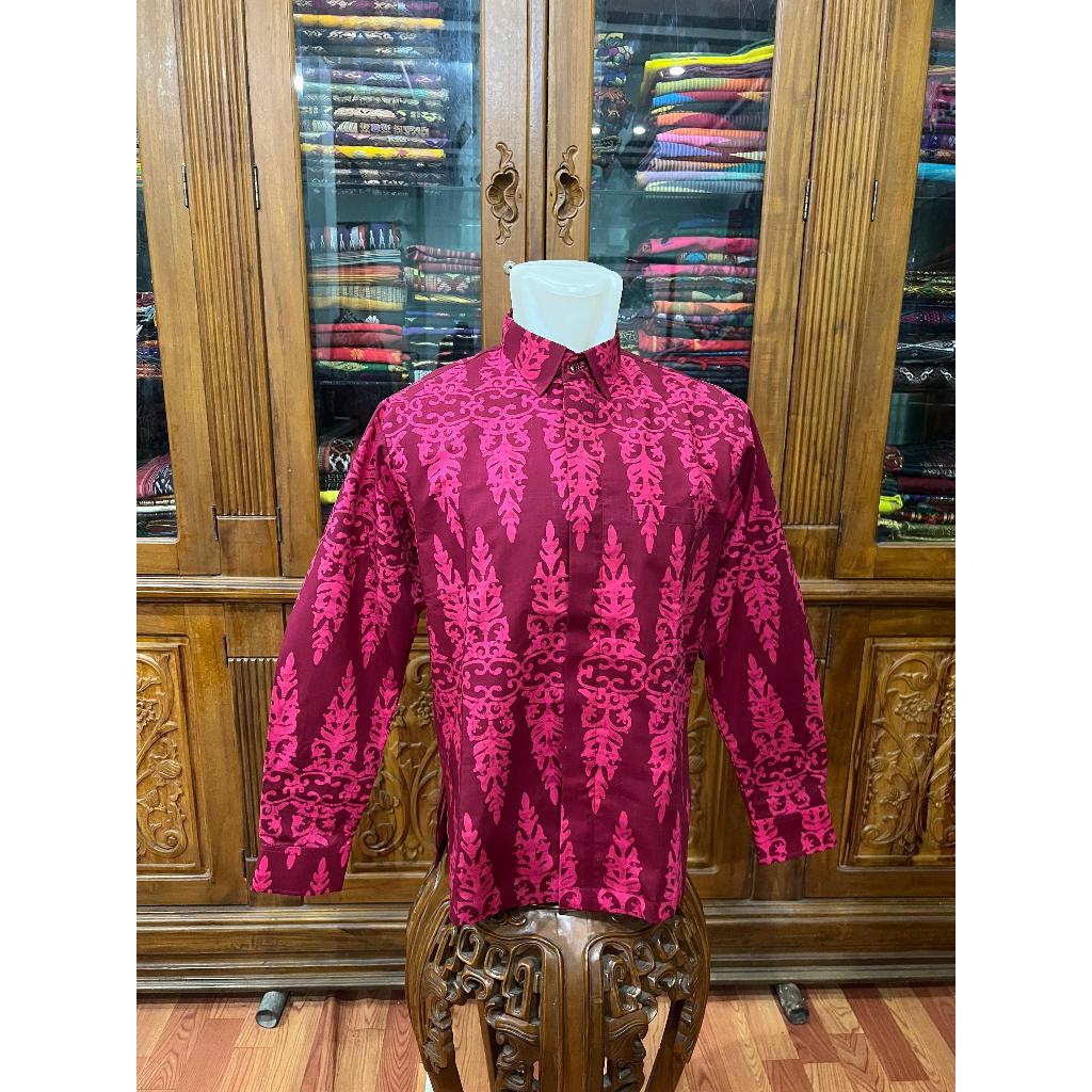 KEMEJA BATIK MEDAN | KEMEJA LENGAN PANJANG PRIA