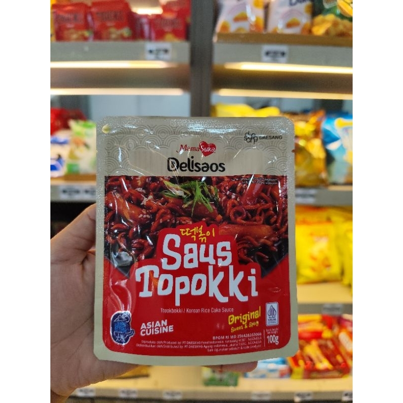 

Delisaos Saus Topokki Original 100gram