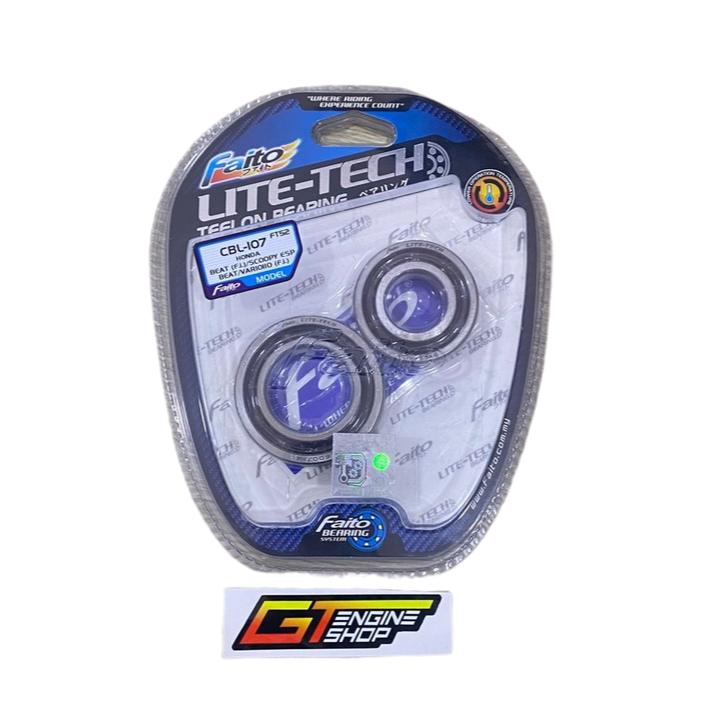 BEARING KRUK AS BEAT KARBU BEAT FI SCOOPY ESP VARIO 110 FI CRANKSHAFT BEARING BEAT LITE TECH FAITO