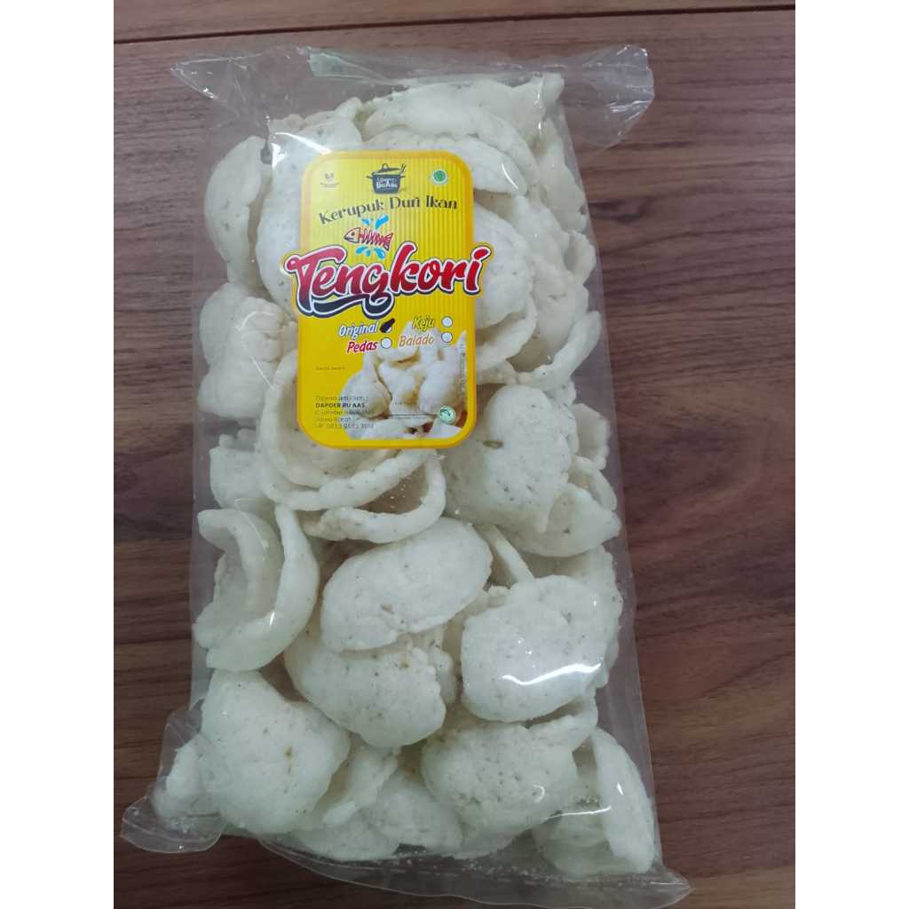 

Kerupuk Duri Ikan - Tengkori (original)