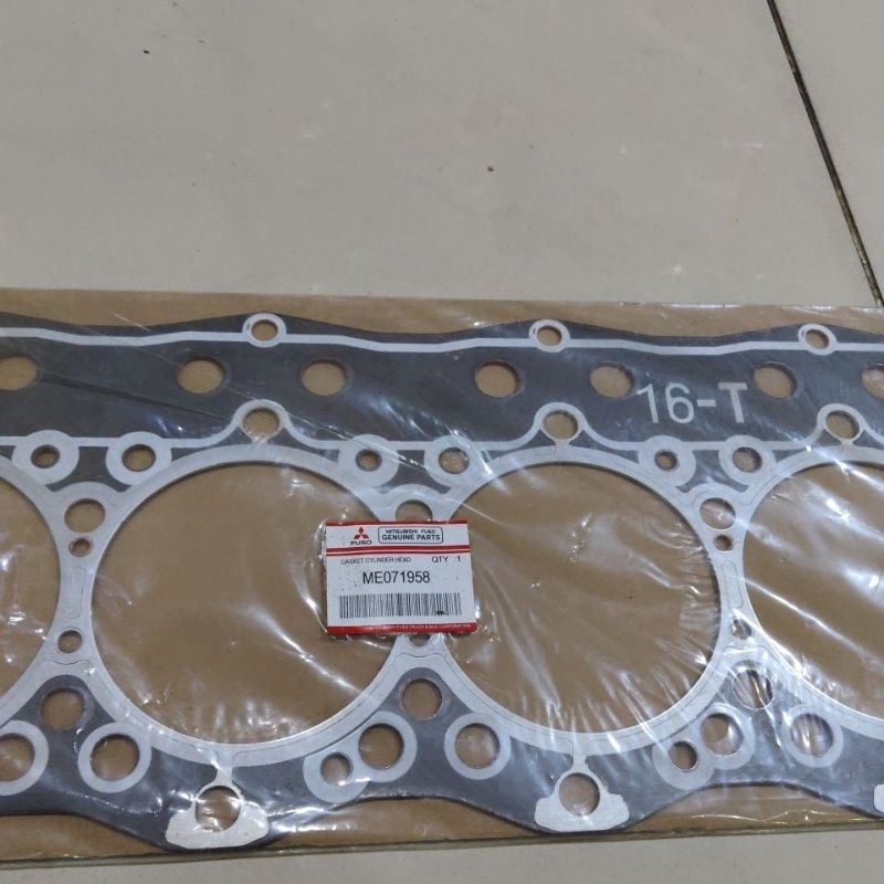 PACKING ONLY 6D16 TURBO 6D16TURBO PS220 GANJO  GASKET HEAD ME071958