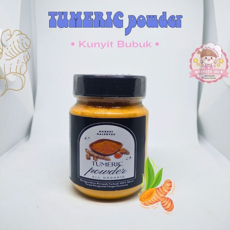 

Bubuk Kunyit Murni - Bumbu Rempah Asli untuk Masakan Anda - Spices, Powder Penyedap Herbal Bahan