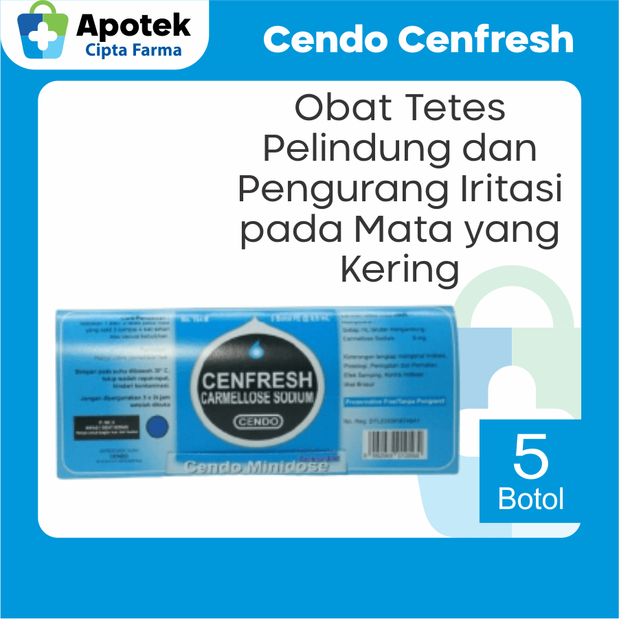 Cendo Cenfresh Minidose Cendo Eyefresh Cenfresh Tetes Mata Obat Tetes Mata Cendo Obat Mata Tetes Oba