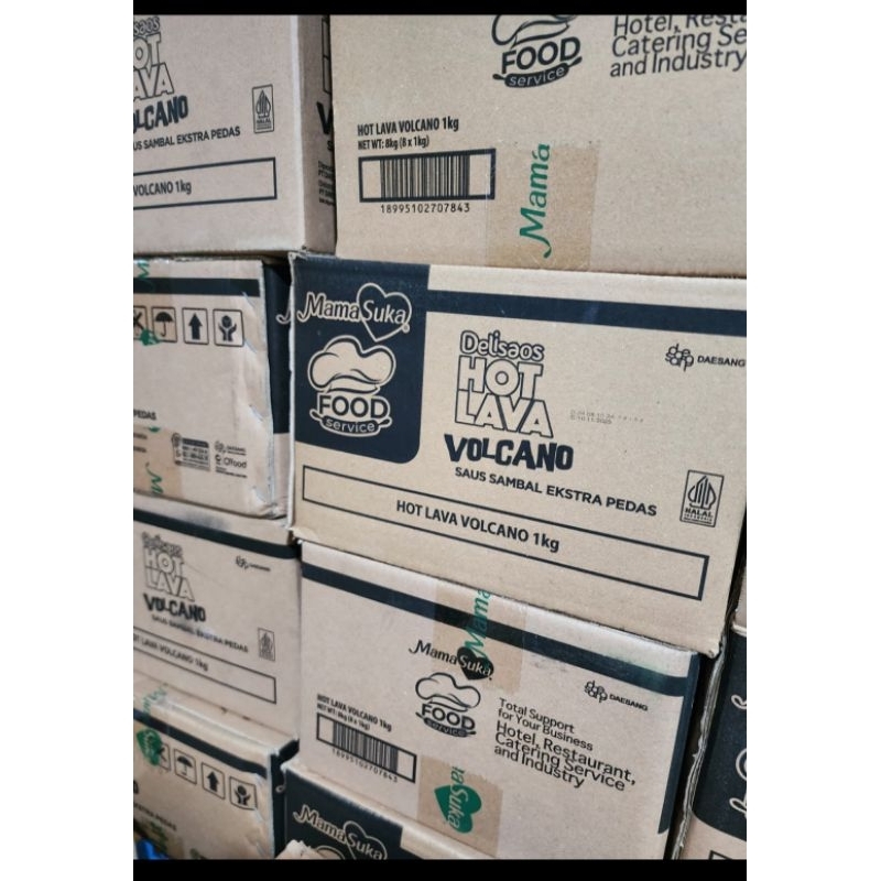 

mamasuka delisaos Hot lava 1kg dan volcano 1kg