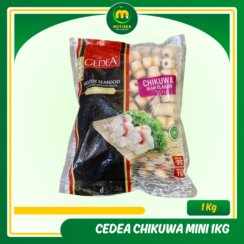 

Cedea Chikuwa Mini 1Kg - Olahan Daging Ikan