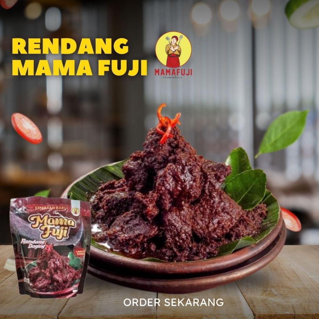 

MamaFuji rendang / Asli rendang padang / kemasan 350gr (mini size)