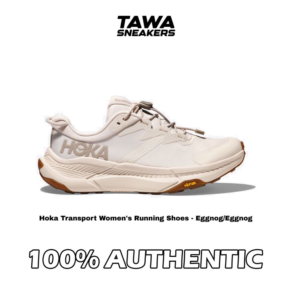 Hoka Transport Womens Hiking Shoes - Eggnog / Eggnog