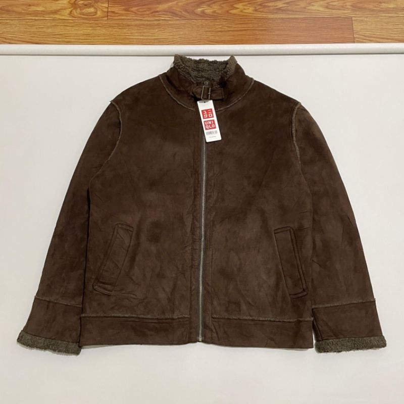 Jacket Uniqlo Suede Velvet