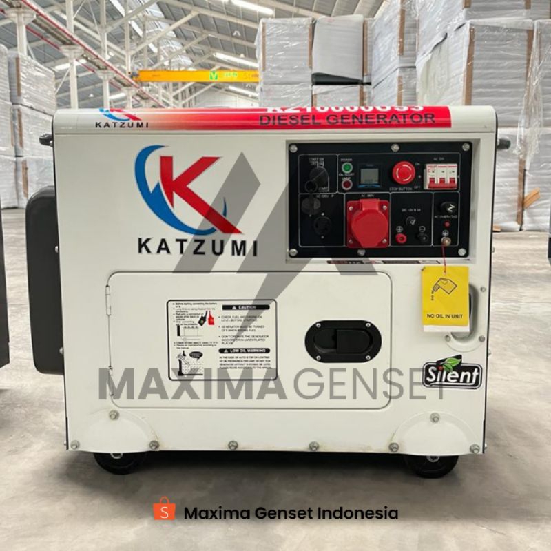 GENSET 7 KVA - KATZUMI 5000 WATT - GENSET SOLAR SILENT - GENSET PORTABLE