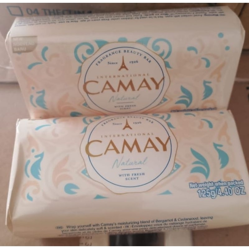 Sabun Mandi Batang CAMAY Natural 125gr
