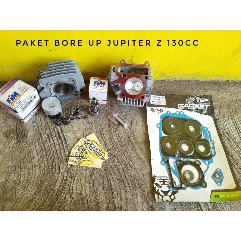 PAKET BORE UP JUPITER Z 5TP 130 CC - BOYRENK RACING CONCEPT