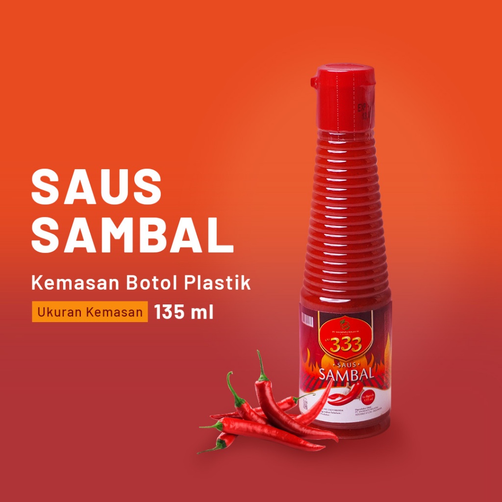

Saus Sambal Cap 333 PET 135 ml