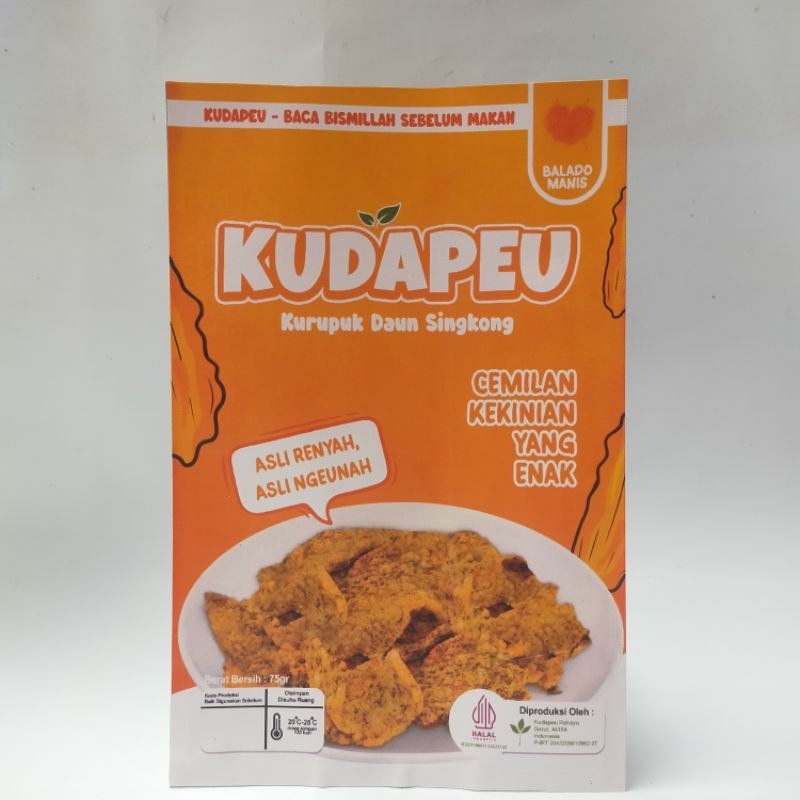 

Kudapeu rasa balado manis