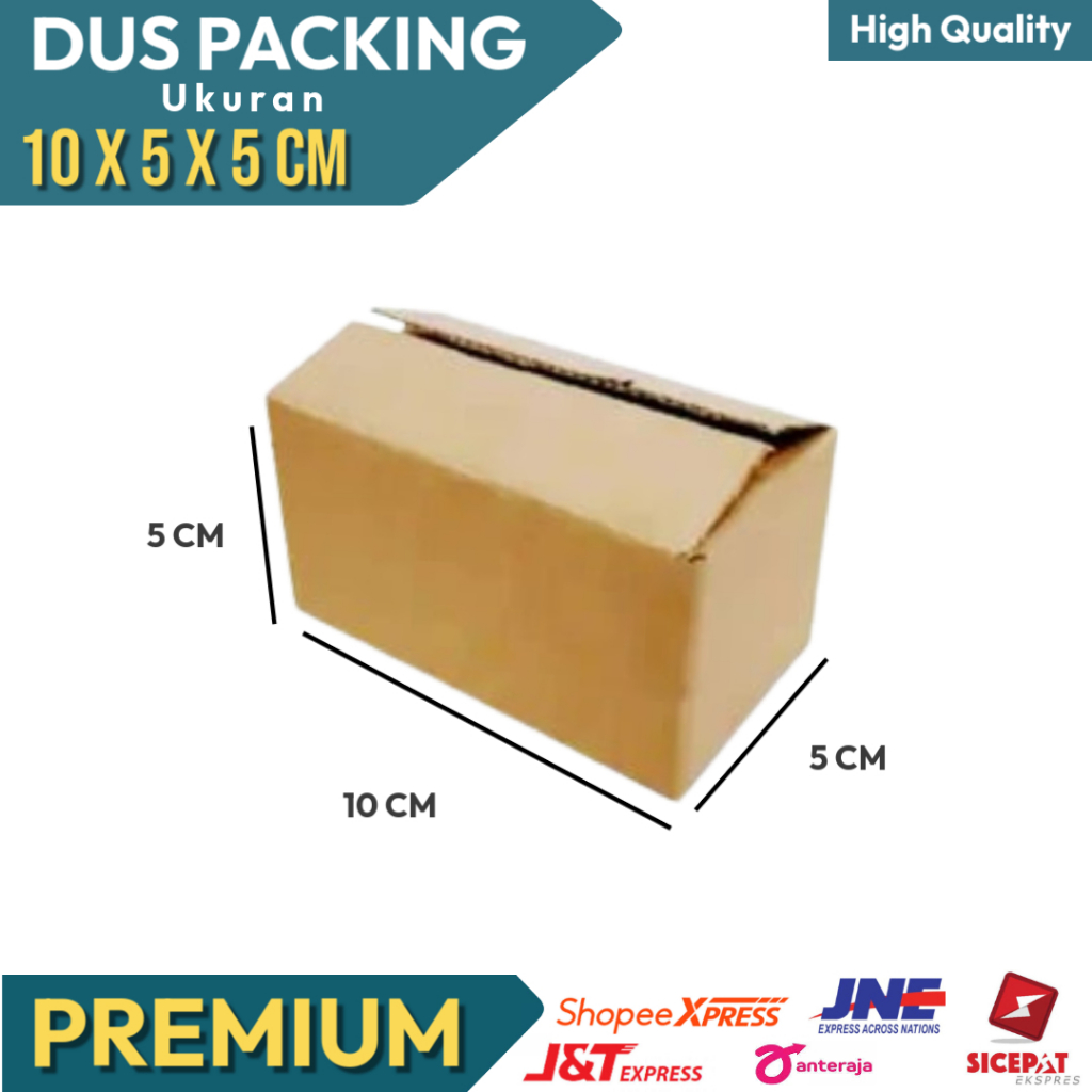 

KARDUS PACKING / BOX PACKING UK 10 x 5 x 5 CM