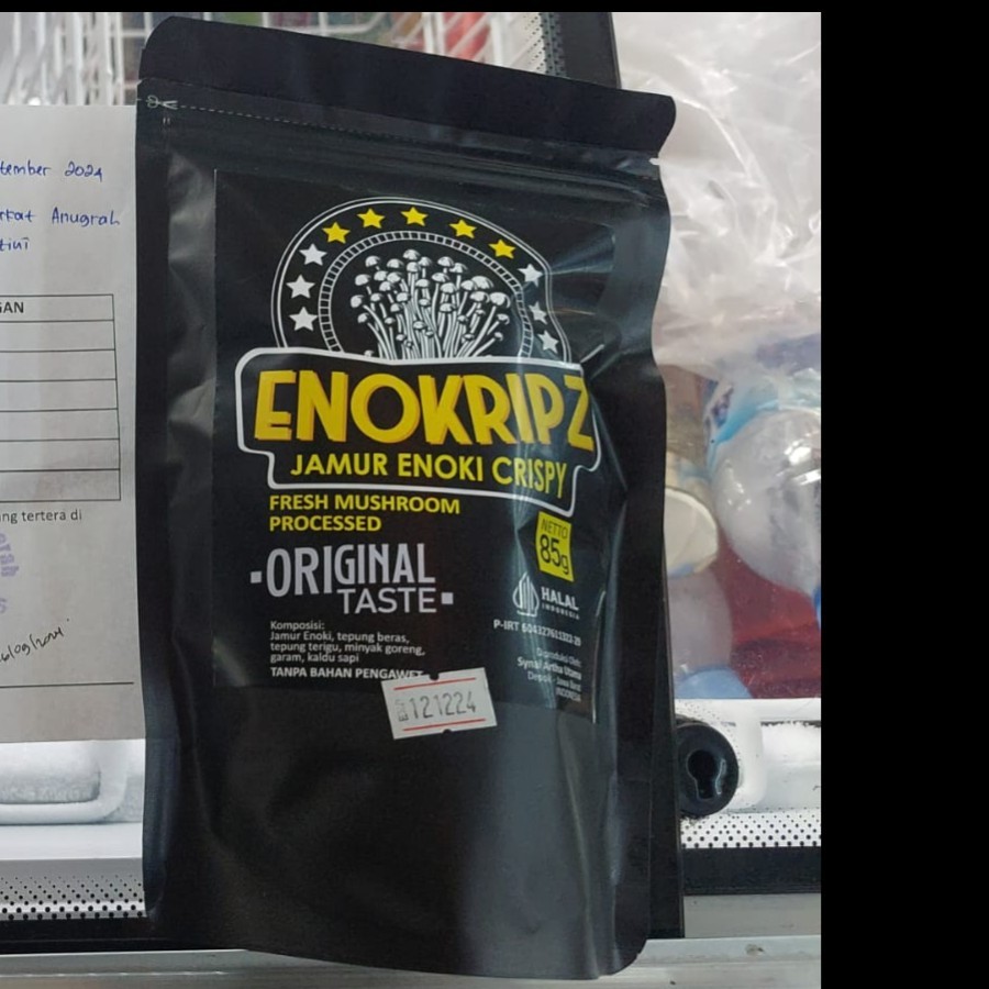 

Enokripz Jamur Enoki Crispy 85 gr