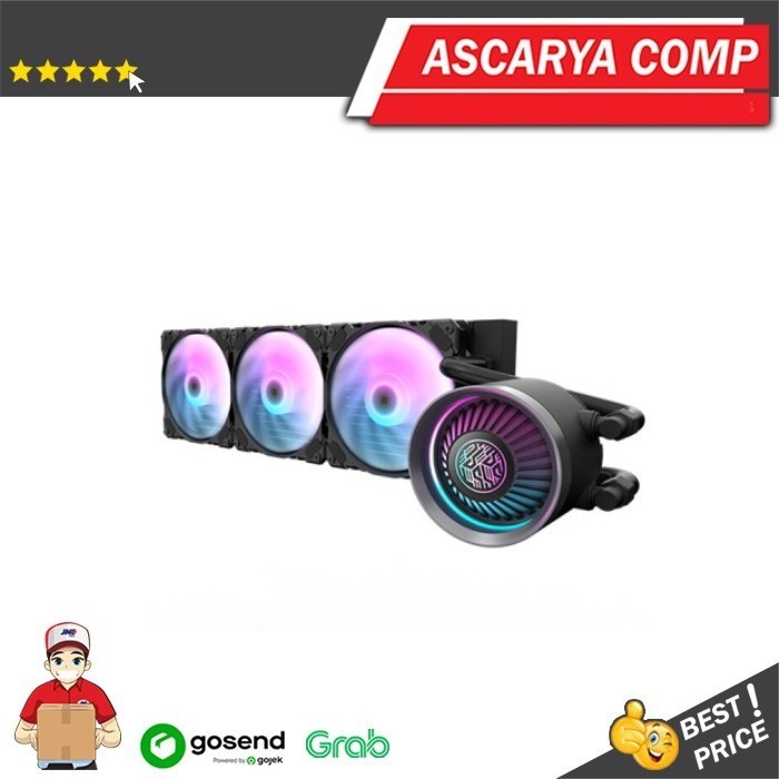 DarkFlash DN360 / DN 360 ARGB 360mm AIO Liquid Cooler - BLACK