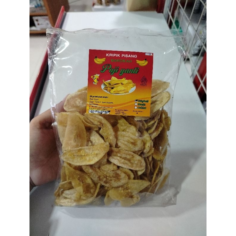 

Keripik Pisang Original "PUJIYANTI" ISI 150GR