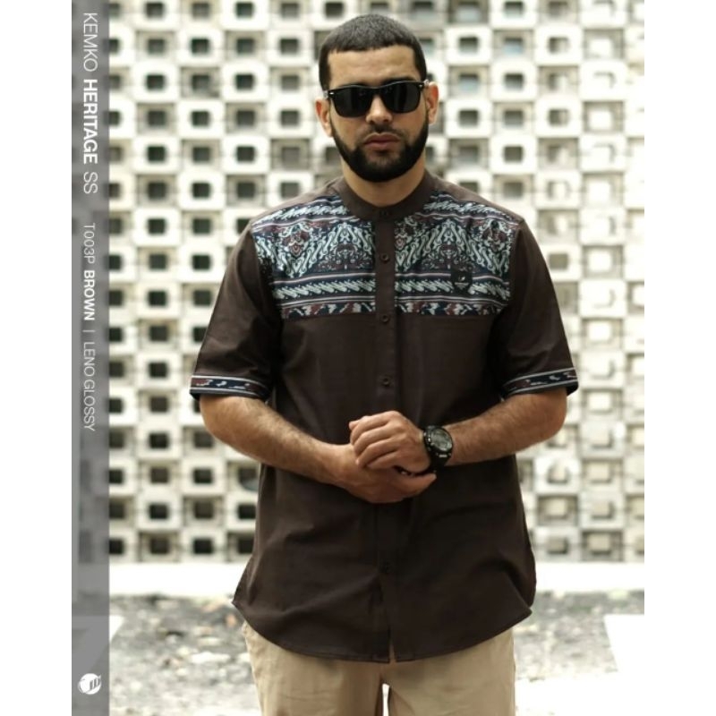 SAMASE KEMKO HERITAGE LENGAN PENDEK T003P