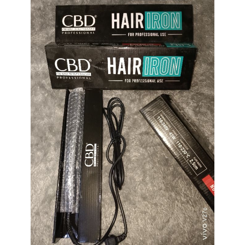 CBD catok rambut hair iron