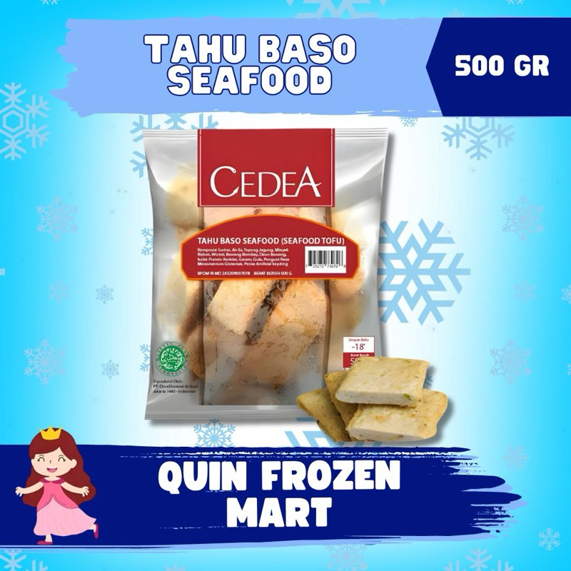 

CEDEA TAHU BASO SEAFOOD 500 GR