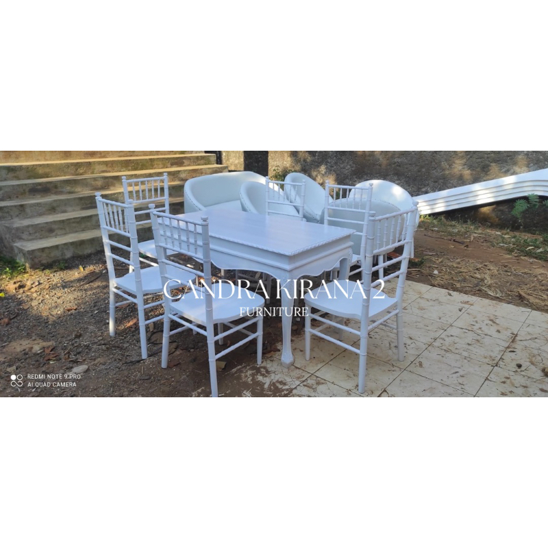 Set kursi akad / Meja akad set kursi tifani / meja akad / Kursi tifani / Kursi tiffani bambu / Kursi