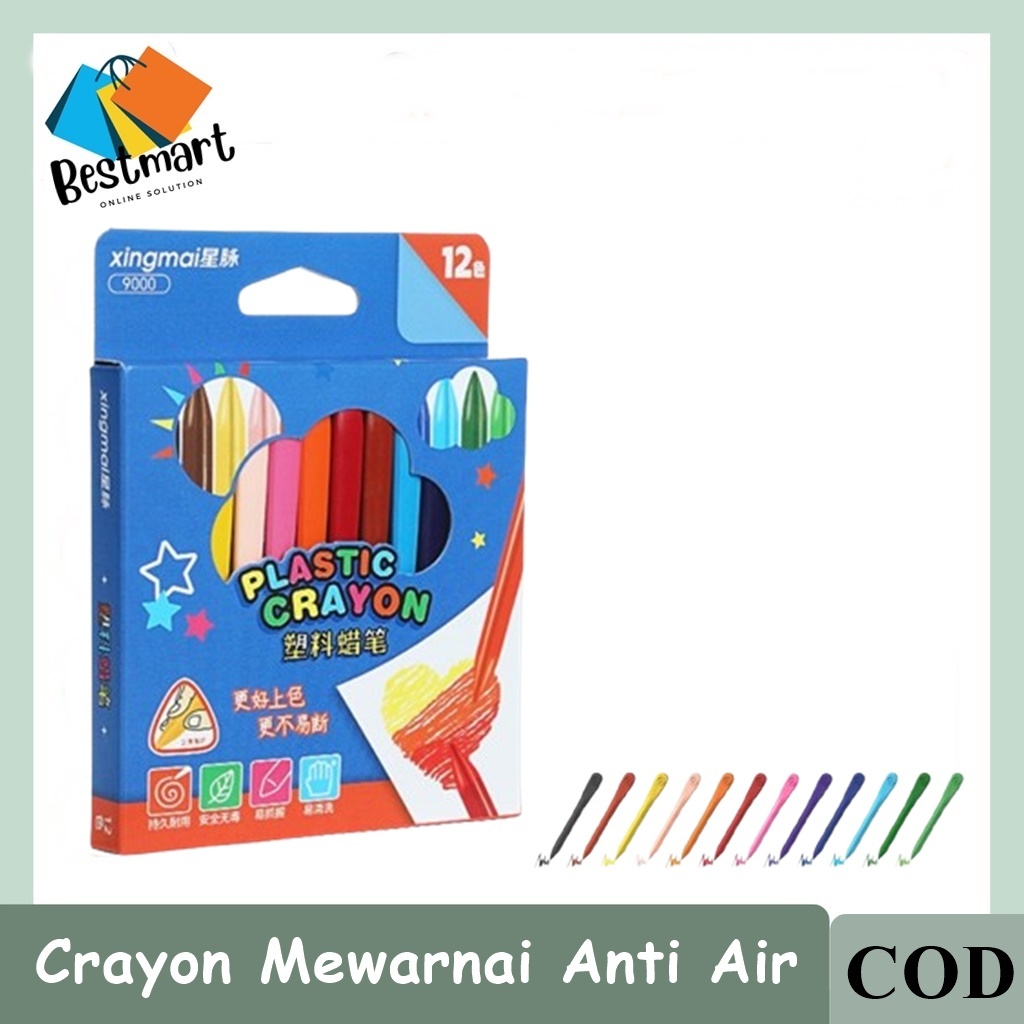 

Crayon Lab Non Toxic Crayon Triangular Crayon Lab Triangle Crayon Plastik Anti Kotor Tangan