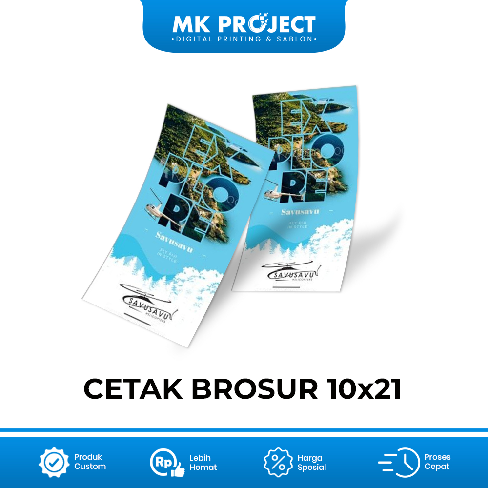 

CETAK BROSUR 10 x 21 cm ART PAPER 150 FLYER BROSUR PROMOSI PRINT 1 SISI MURAH & CEPAT | GROSIR