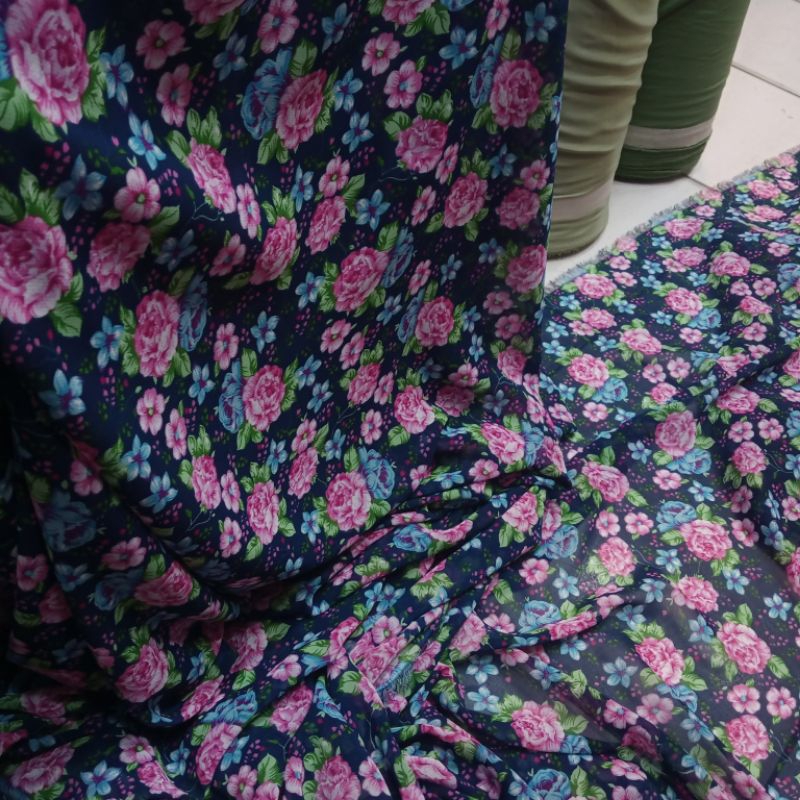 kain ceruti motif - kain ceruty motif bunga - kain ceruti premium - kain gamis ceruti