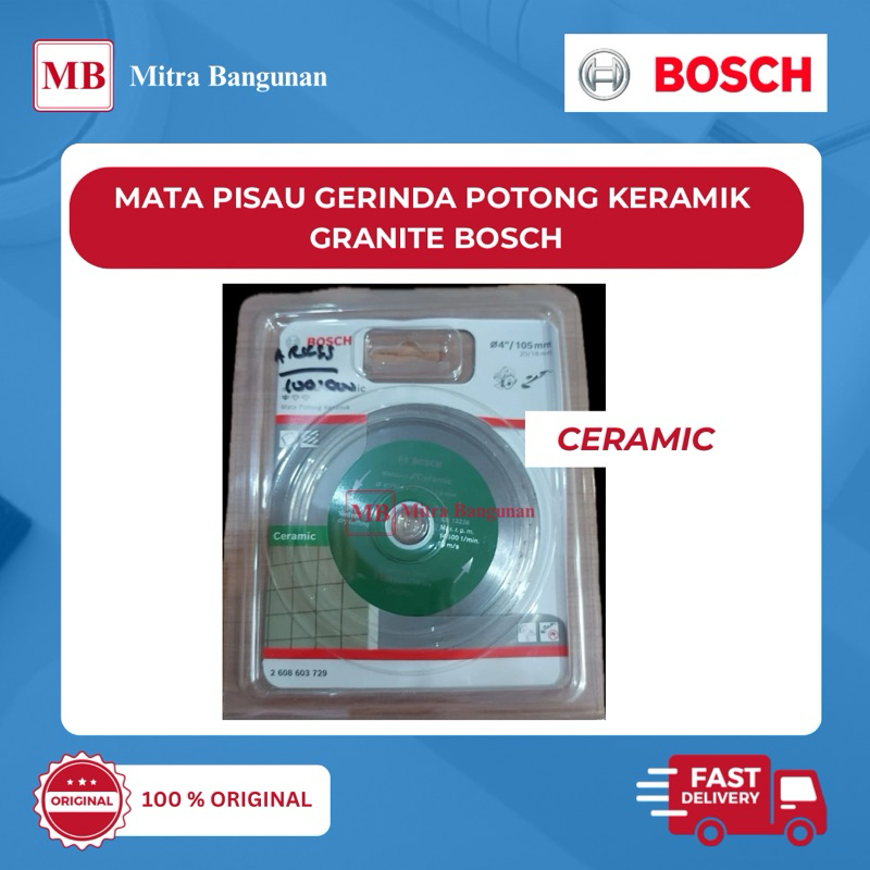 MATA PISAU GERINDA POTONG KEMARIK GRANIT BOSCH
