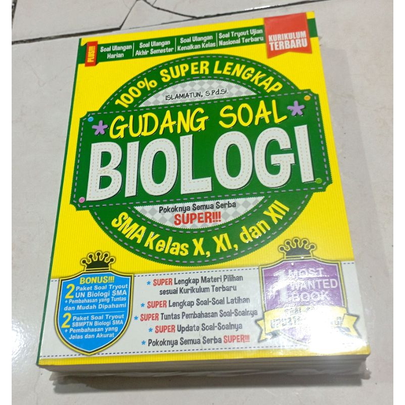 LATIHAN SOAL / GUDANG BIOLOGI / SMA / ORIGINAL