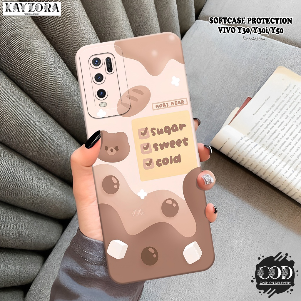 Case VIVO Y30 / Y30i / Y50 Terbaru Fashion Case Kartun Casing VIVO Y30 / Y30i / Y50 Silikon Pro Came