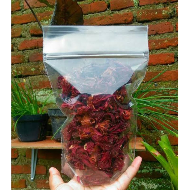 

Rosella merah Kering 100grm / bunga rosella kering premium / herbal / tea Rosella Merah
