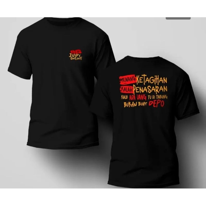 KAOS DISTRO KREN STOP JUDI ONLINE.